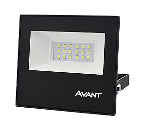 Refletor Led Slim Branco Frio 6500K 20W Bivolt