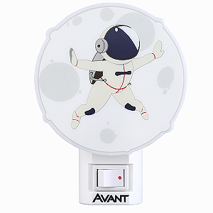 Luz Noturna Led Astronauta 3000K 1W Bivolt
