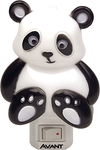 Luz Noturna Led Panda 3000K 1W Bivolt