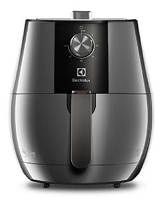 Fritadeira Elétrica Grand Air Fryer Efficient 4L por Rita Lobo 110V Preta