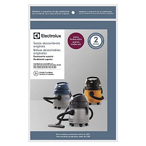 Kit 3 Sacos para Aspirador de Pó Electrolux (CSE09)