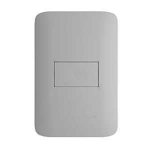 Conjunto 4x2 com 1 Interruptor Dimmer Touch