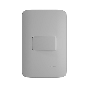 Conjunto 4x2 com 1 Interruptor Paralelo 10A/250V