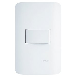 Conjunto 4x2 com 1 Interruptor Paralelo 10A/250V