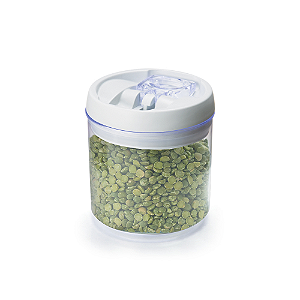 Pote Hermético Crystal Redondo em Acrílico Pequeno 900ml