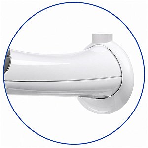 Cano para Chuveiro Monocano Branco Lorenzetti