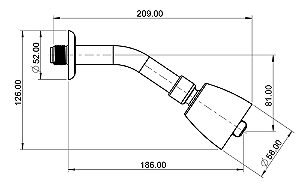 Ducha Fria Fitt Lorenzetti