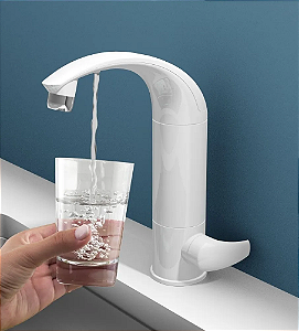 Torneira para Cozinha de Mesa com Purificador de Água Acqua Due Branca Lorenzetti
