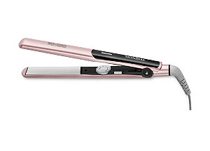 Prancha Alisadora Chapinha Golden Rosê P-20 Bivolt Mondial