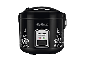 Panela de Arroz Elétrica Fast Rice 10 PE-44 10 Xícaras Preta 110V Mondial