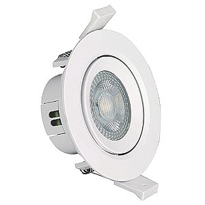 Spot Led Direcional Redondo 9W Branco Quente 3000k Bivolt