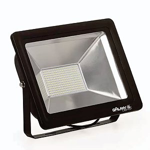 Refletor Led Slim High Power Branco Frio 6500K 150W Bivolt