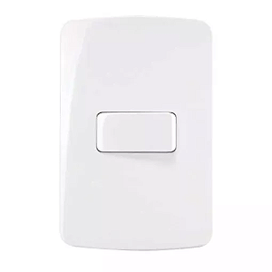 Placa 4x2 com 1 Interruptor Paralelo 10A/250V Linha B3