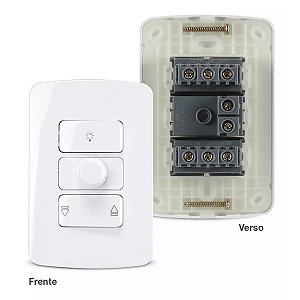Placa 4x2 com Controle de Ventilador Bivolt Linha B3