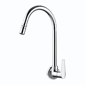 Torneira para Cozinha de Parede Joy Cromada Lorenzetti 1168 C32