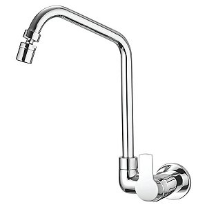 Torneira para Cozinha de Parede Move Cromada Lorenzetti 1168 C57
