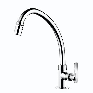 Torneira para Cozinha de Mesa One Cromada Lorenzetti 1167 C29