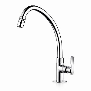 Torneira para Cozinha de Mesa One Cromada Lorenzetti 1167 C29