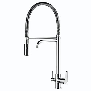 Misturador Monocomando para Cozinha de Mesa com Ducha Especial e Saída para Água Filtrada Kitchen 2264 C76