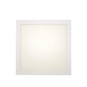 Painel Led Embutir Quadrado Branco Frio 6000K 25W Bivolt