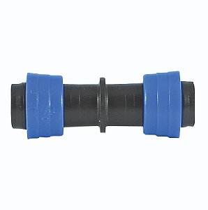 Conector de Emenda com Anel para Mangueira de Irrigação e Gotejamento 16mm