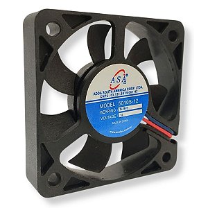 Cooler Mini Ventilador 5010S-12 3 Fios 12V