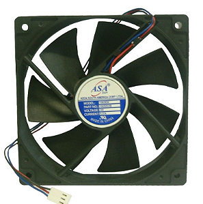 Cooler Mini Ventilador 12025S-24 3 Fios 24V