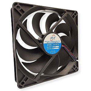 Cooler MiniVentilador 12025S-24 3 Fios 24V D122 120mm AsaFan