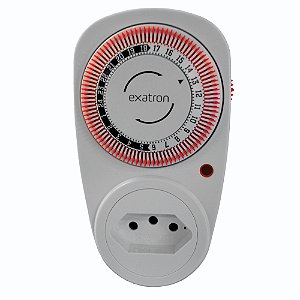 Timer Temporizador Analógico com Tomada Bivolt