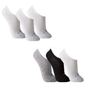 Kit 3 Meias Sapatilha Sport Lupo