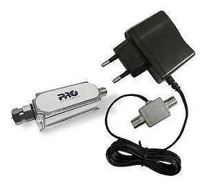 Mini Booster para TV Digital LTE 40dB PQBT-4000LTE Bivolt