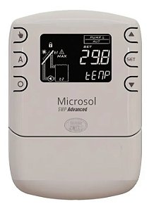 Termostato Diferencial para Aquecimento Solar Microsol SWP Advanced Versão 2 110V