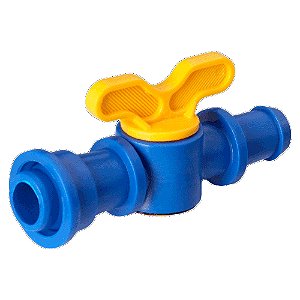 Registro Inicial 16 mm com Anilha para Mangueira Gotejadora