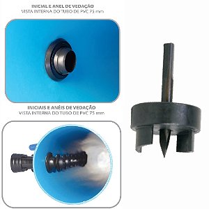 Broca Perfurador para Chula Furo no PVC 16mm para Irrigação