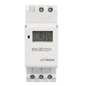 Temporizador Digital Trilho DIN Bivolt Timer 40 Programações