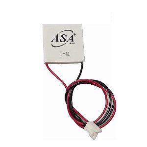 Pastilha Termoelétrica Peltier T41 40x40mm Asafan