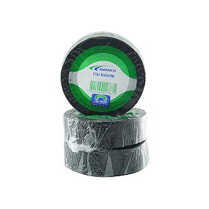 Fita Isolante Master 19mm x 20m Preta Amanco