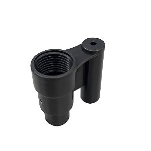 Adaptador Roscado 1/2" para Microtubo Externo de 7mm para Haste com Ponta 8mm