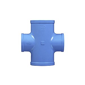 Cruzeta Redução Soldável Irrigação PN125 DN75 X 50