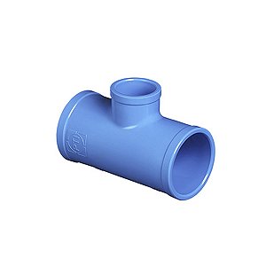 TE de Redução PVC Soldável para Irrigação PN80 DN50 X 32mm