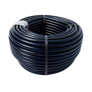 Mangueira Cega Tubo P/ Gotejamento PE 16mm PN30 Irrigação - Rolo 100 metros