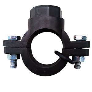 Colar de Tomada 40mm X 3/4" c/ Derivação Simples Roscada