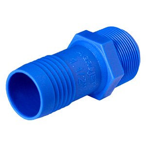 Adaptador Com Rosca Externa 1 1/2" Para Mangueiras Irrigação