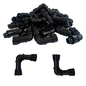 Joelho 16mm com Anel 6 Pontas para Irrigação Conexão