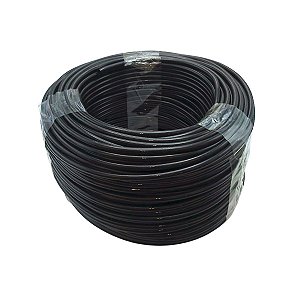 Rolo Microtubo de PVC 4 x 6mm Mangueira 100m Irrigação