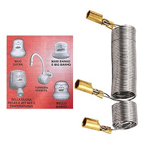 Resistência Bello Banho/Maxi Ducha e Banho/Big Banho/Torneira Versátil 055j (127v) (5500w)