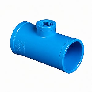 Tê Soldável Irrigação Derivação Rosca Interna 50mm X 1/2