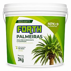 Fertilizante para Palmeiras Farelado com Magnésio Adubo Crescimento 3kg