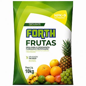 Fertilizante Adubo para Frutas Nutrição em Árvores Frutíferas Saco 10kg