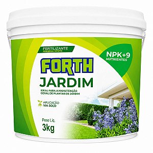 Fertilizante Adubo Forth para Plantas de Jardim Nutrição Via Solo 3kg
